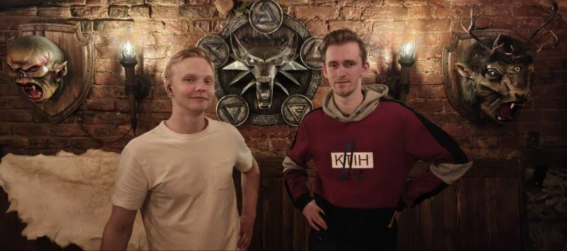 Колхас и Матрикс в баре по Ведьмаку