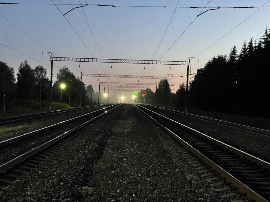 Ночная станция Шеломово